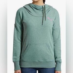 PUMA Refresh Hoodie drawstring drop shoulder athletic lounge cozy shirt Small